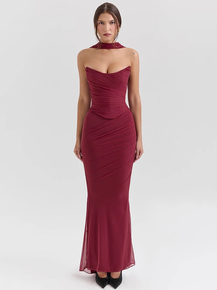 Maxi Skirt Party Set