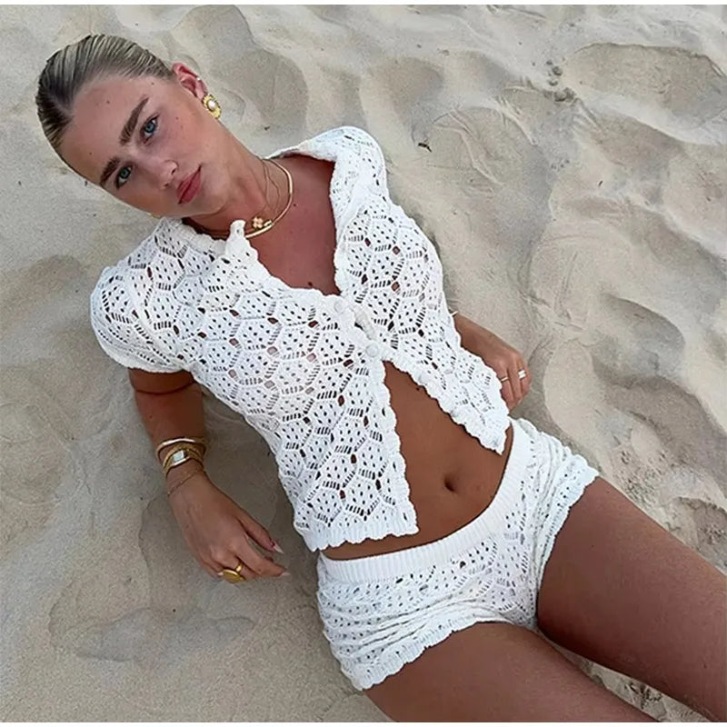 Hollow Out Beach Set