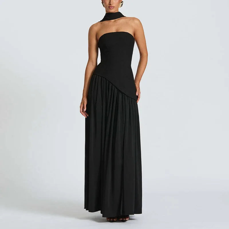 Slim Fit Slit Maxi Dress