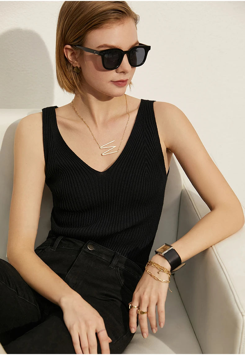 Slim Fit Office Tank