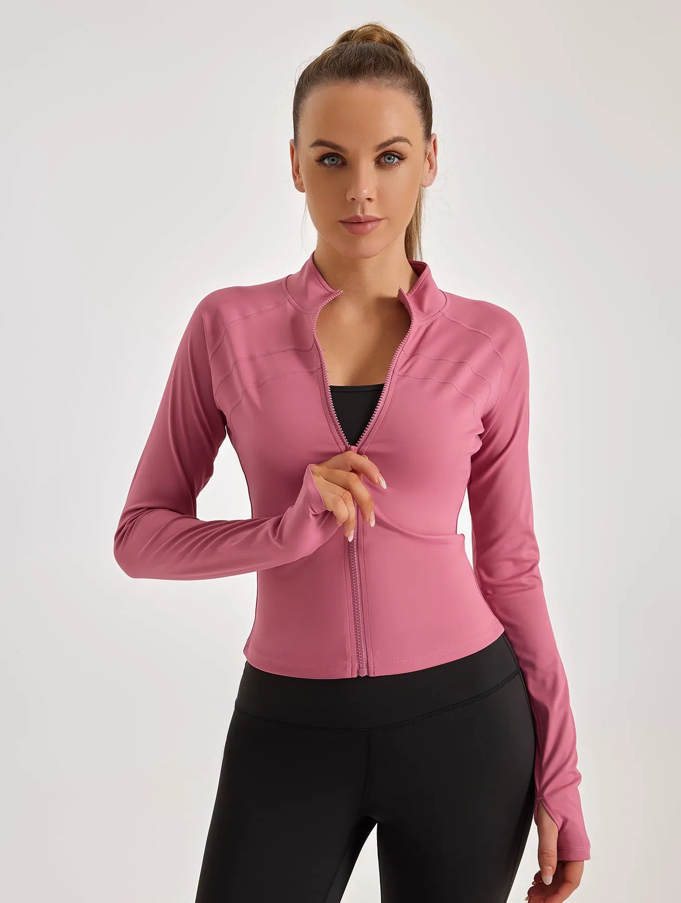 Thumb Hole Sports Jacket