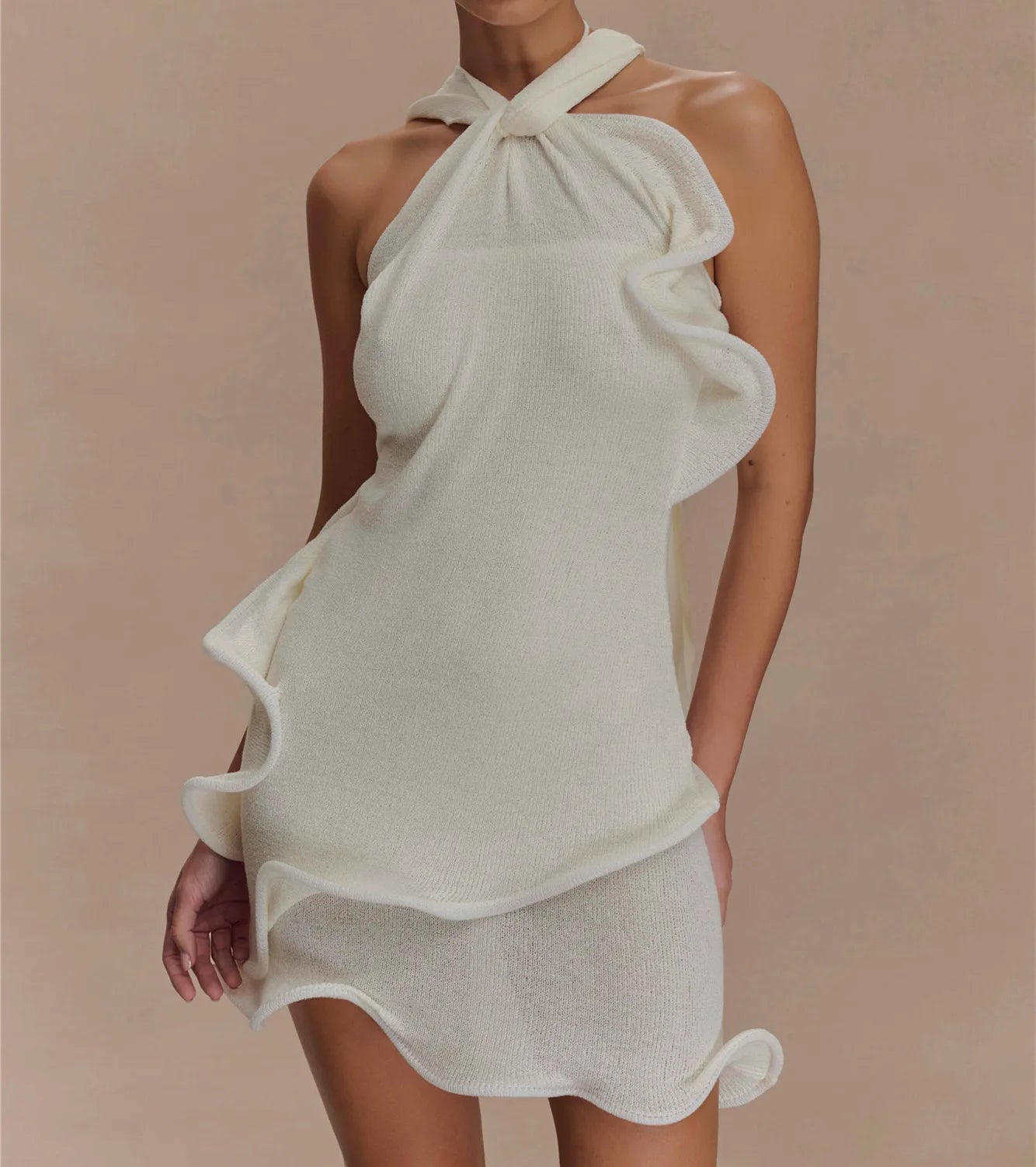 Y2K Beach Coverup Dress