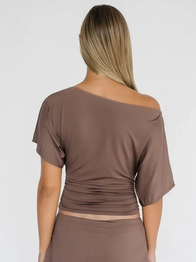 Off Shoulder Style Shirt