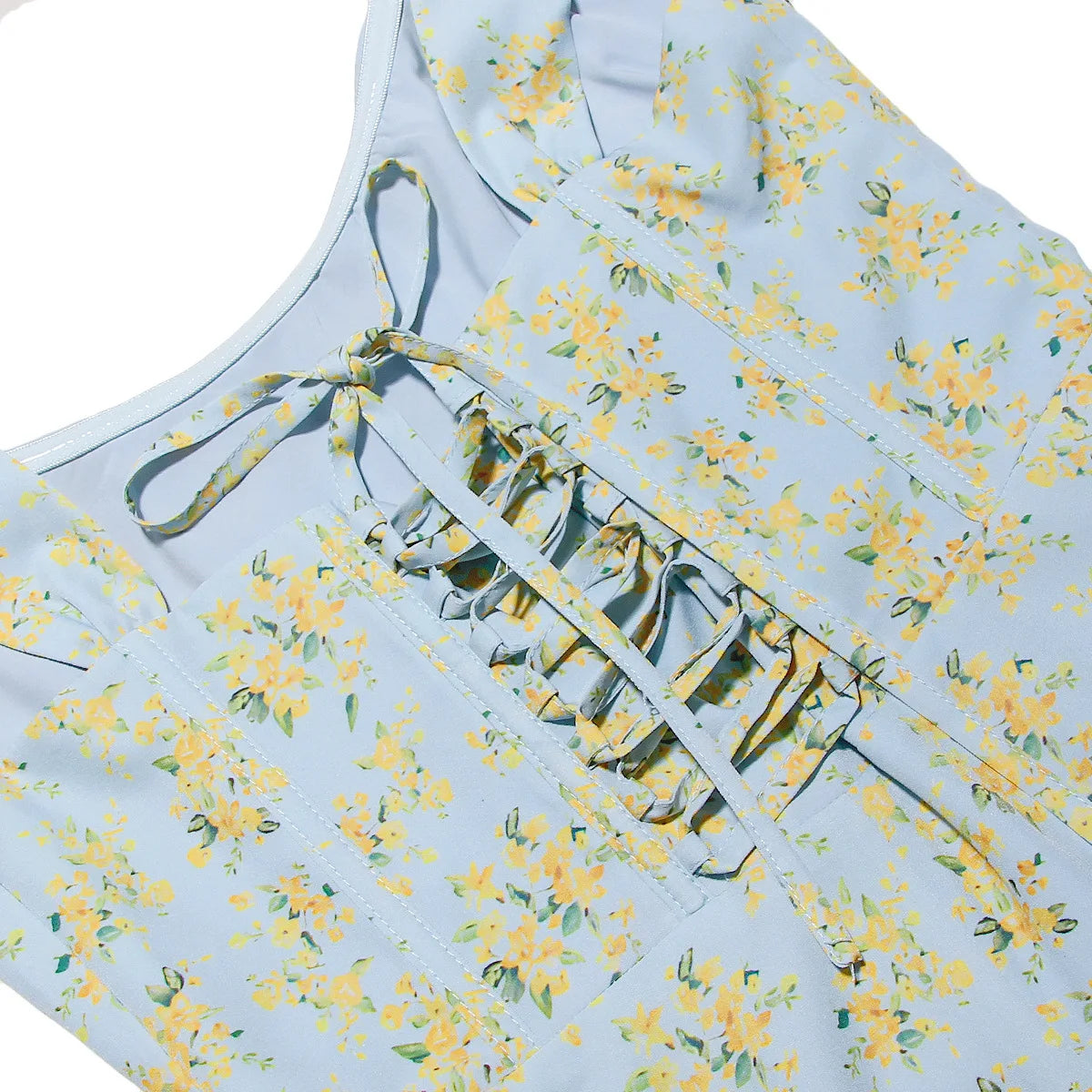 Floral Corset Midi Dress