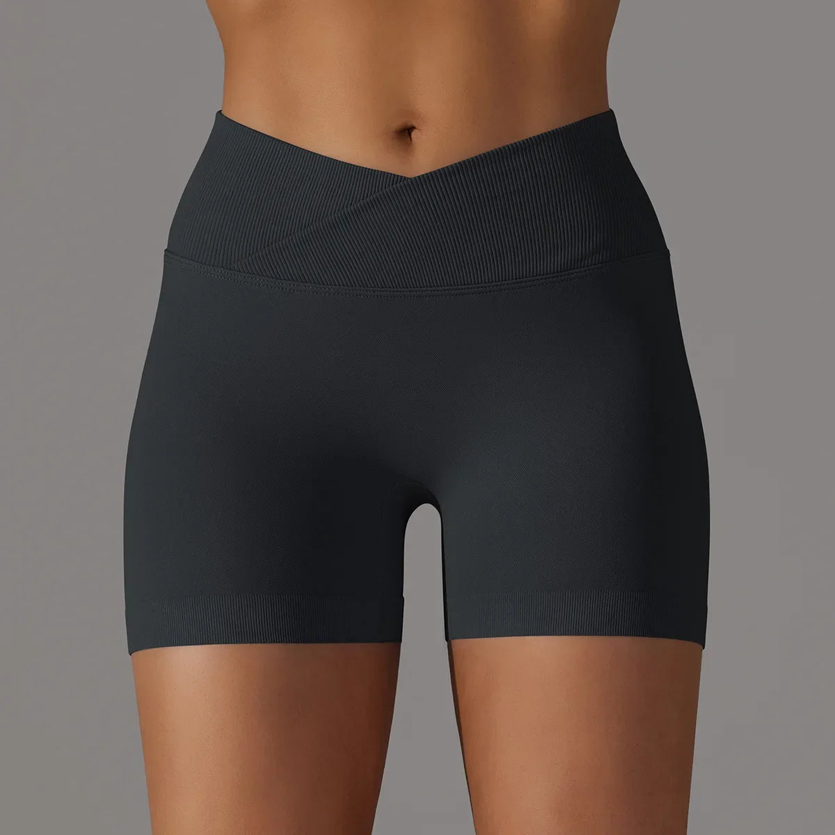 High Waist Seamless Shorts