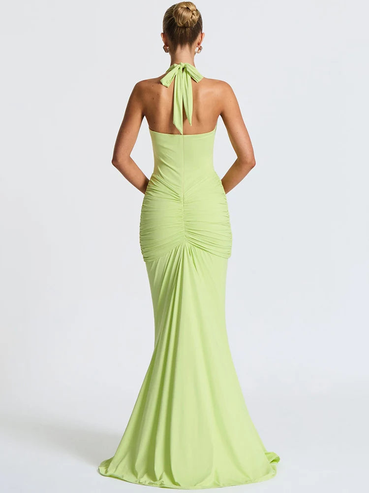 Deep V Summer Dress