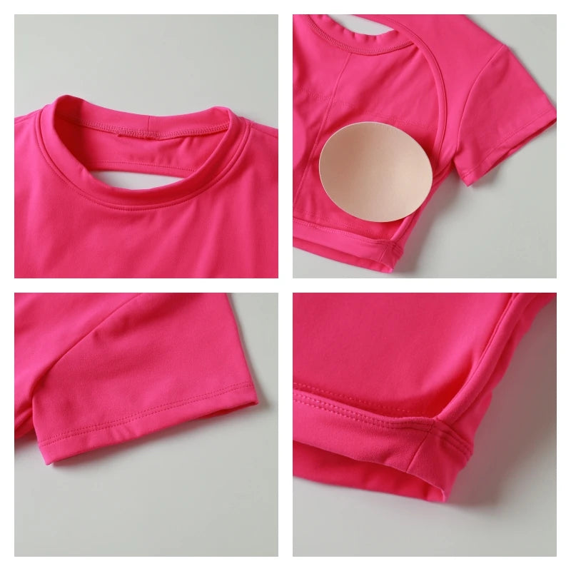 Backless Gym Crop Top