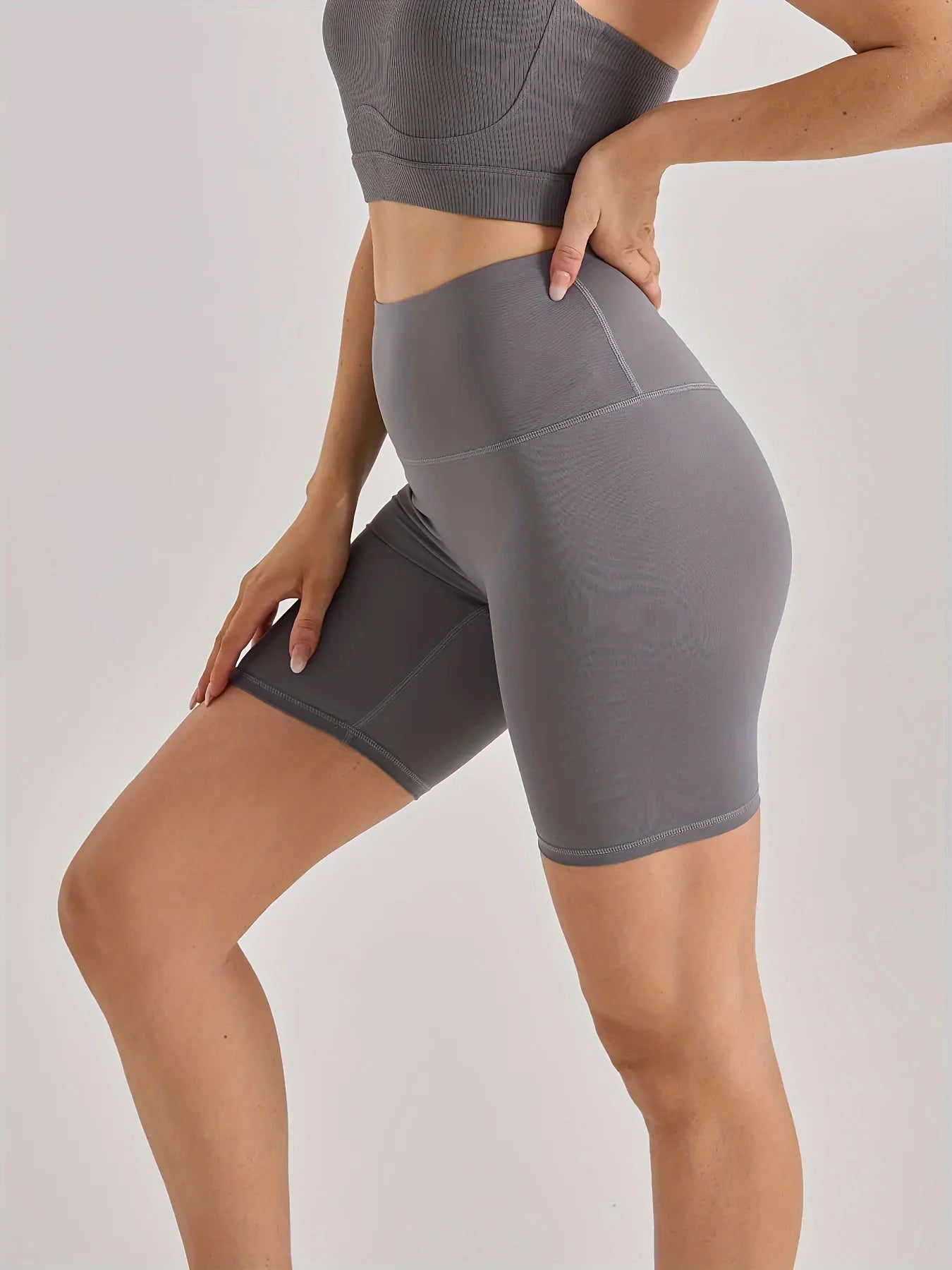 High Waist Yoga Shorts