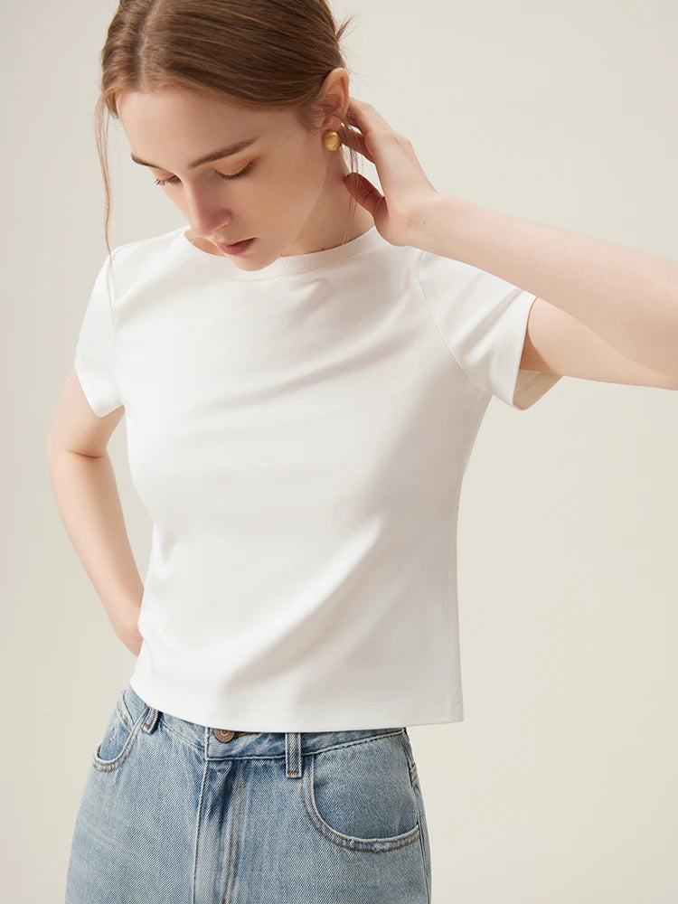 Animal fsle Print Cotton Tee