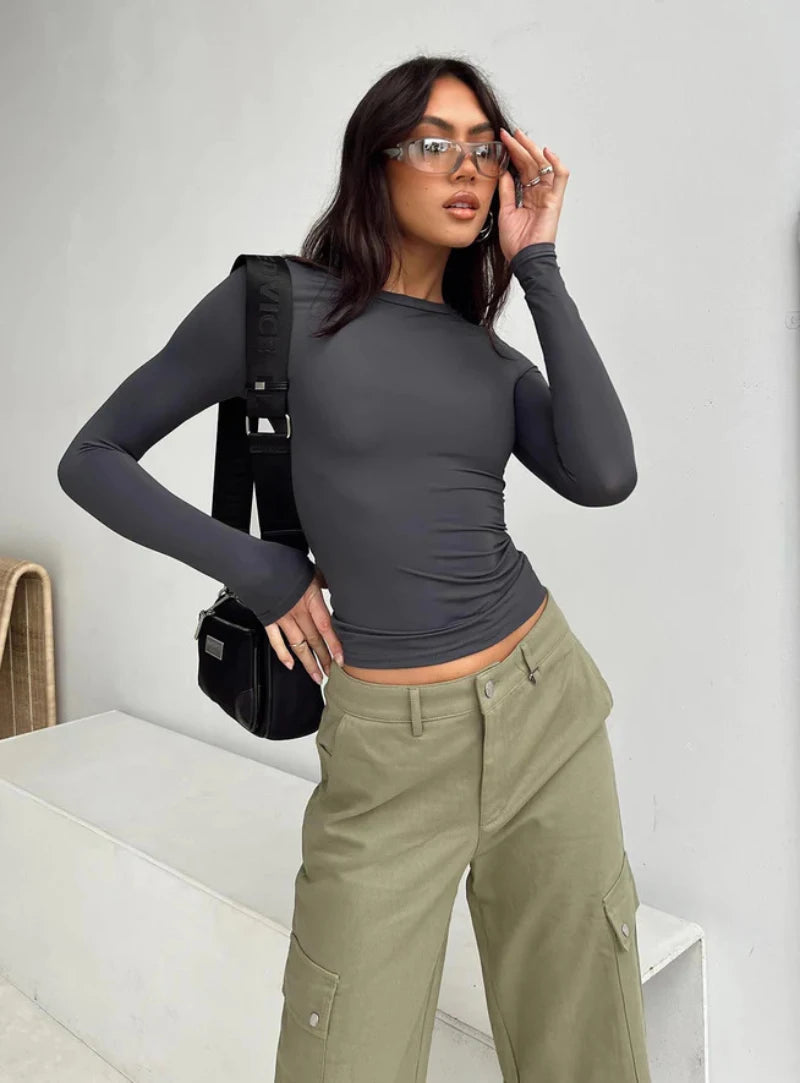 Long Sleeve Slim Tee