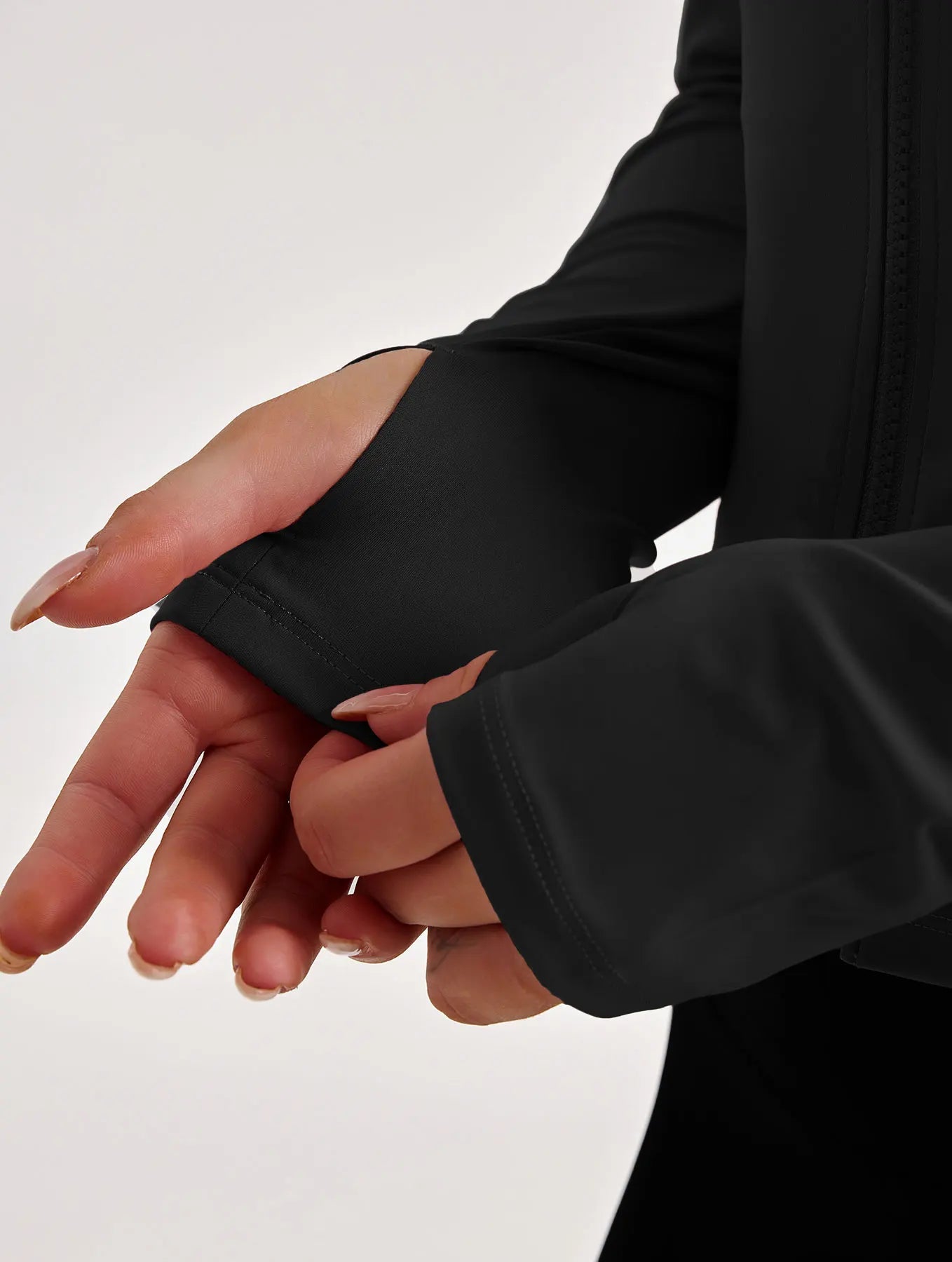 Thumb Hole Sports Jacket