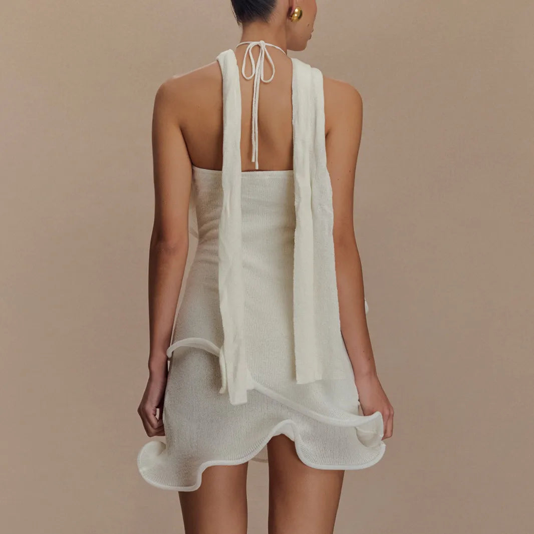 Y2K Beach Coverup Dress