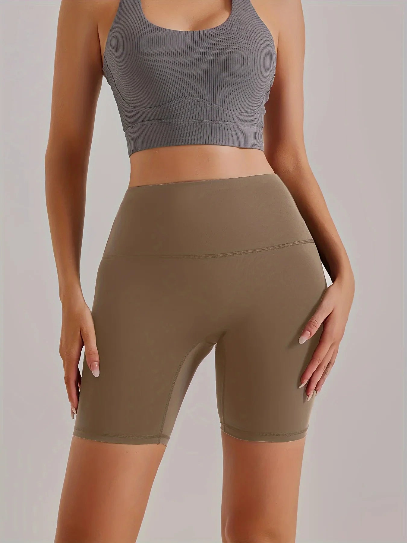 High Waist Yoga Shorts