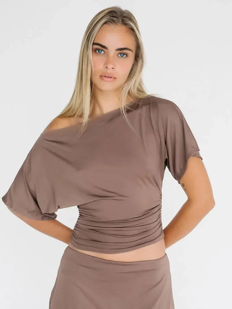 Off Shoulder Style Shirt