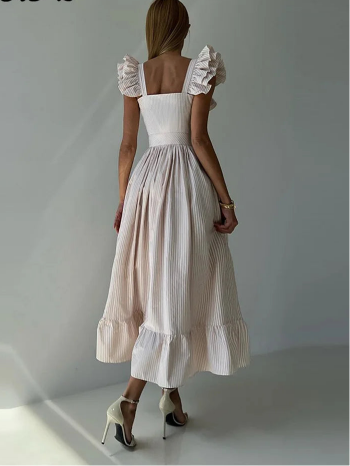 Button-Up Long Dress