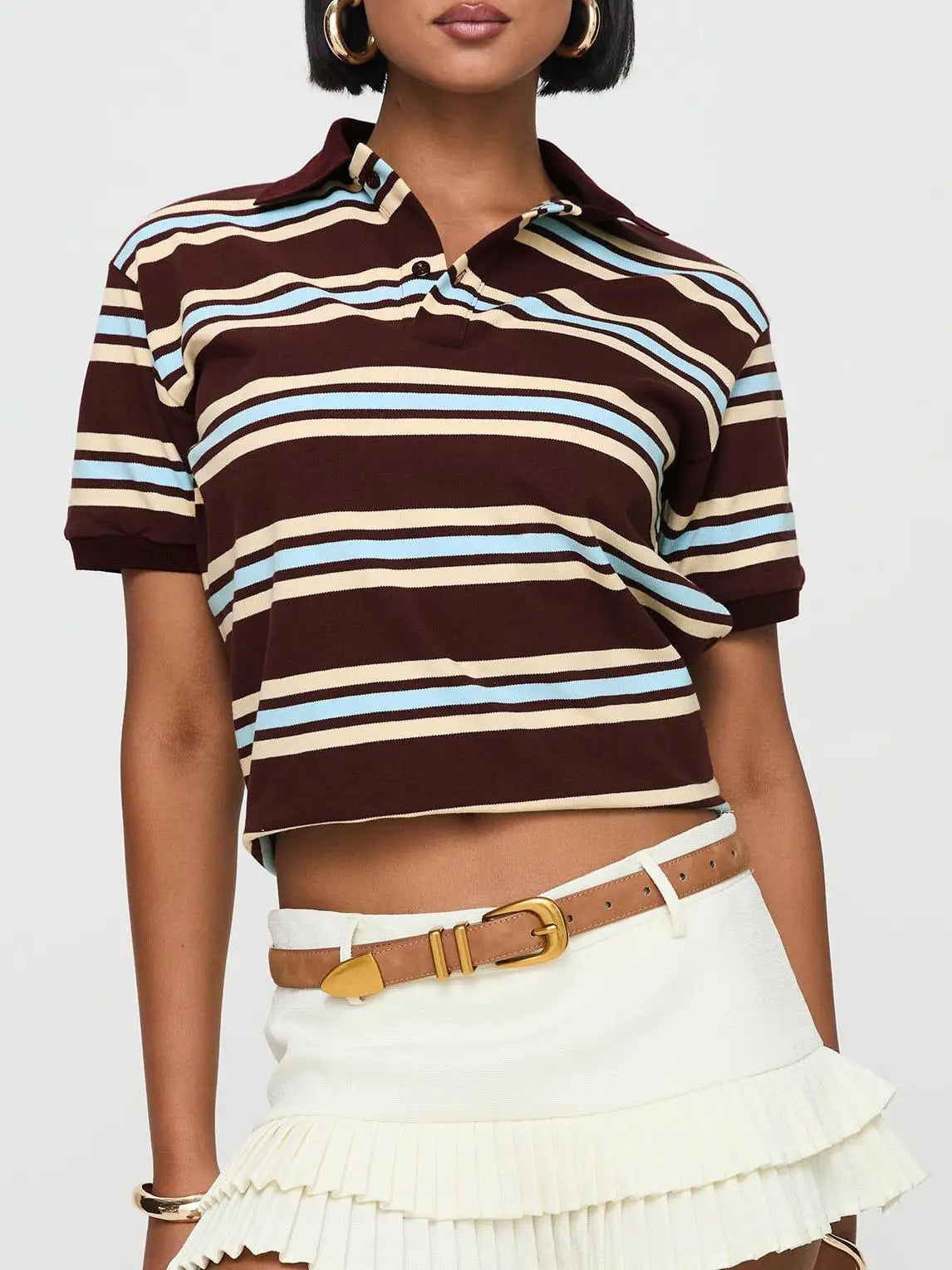 Striped Polo Shirt