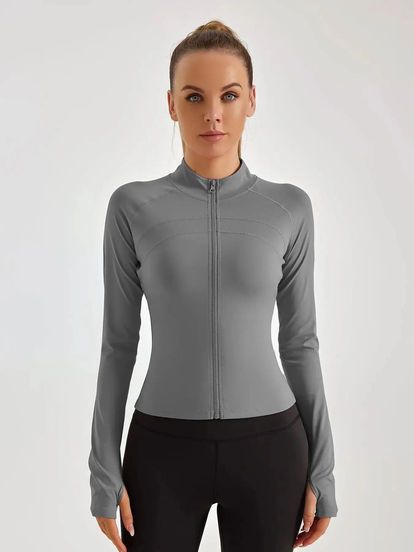 Thumb Hole Sports Jacket