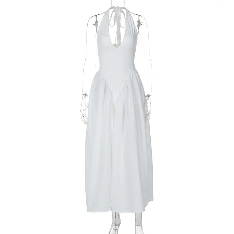 Sleeveless V-Neck Dress