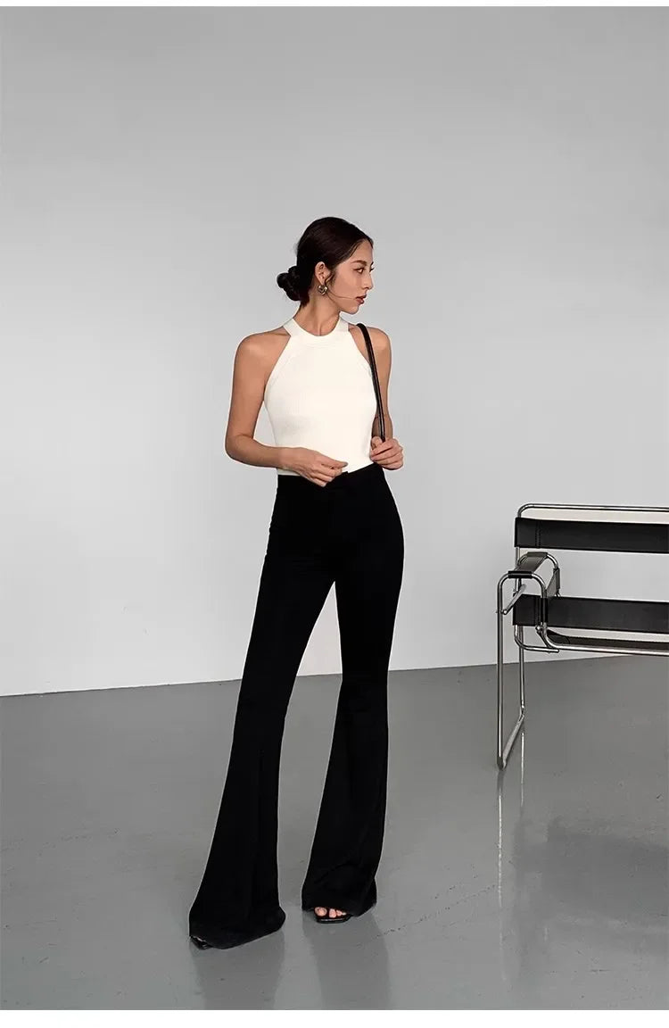Slim Halter Crop Top
