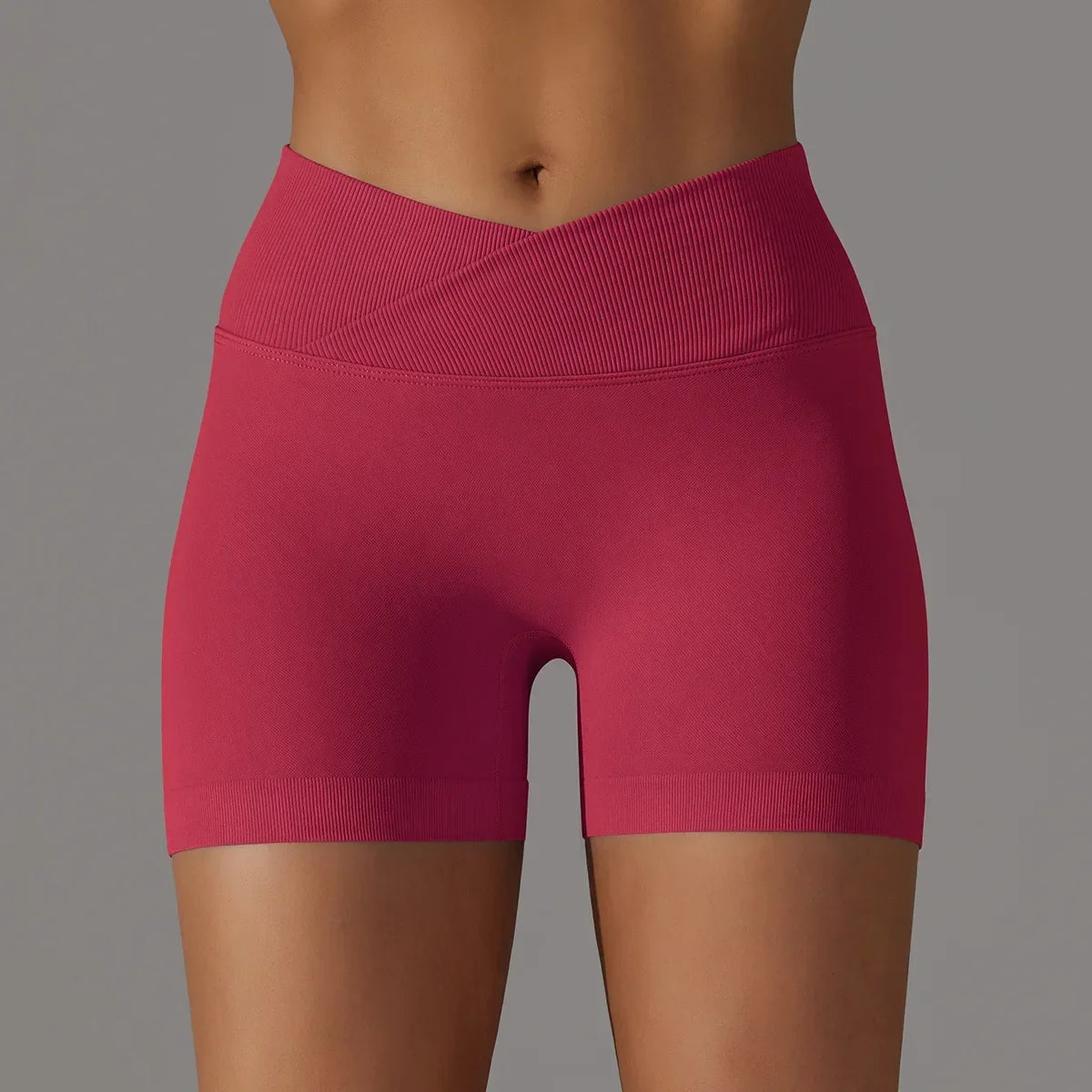High Waist Seamless Shorts