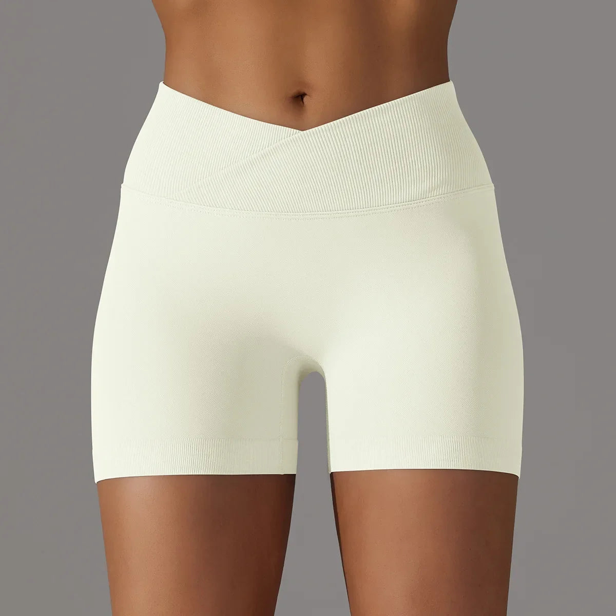 High Waist Seamless Shorts