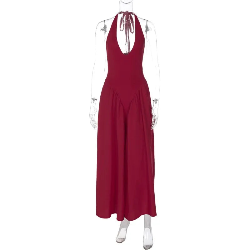Sleeveless V-Neck Dress