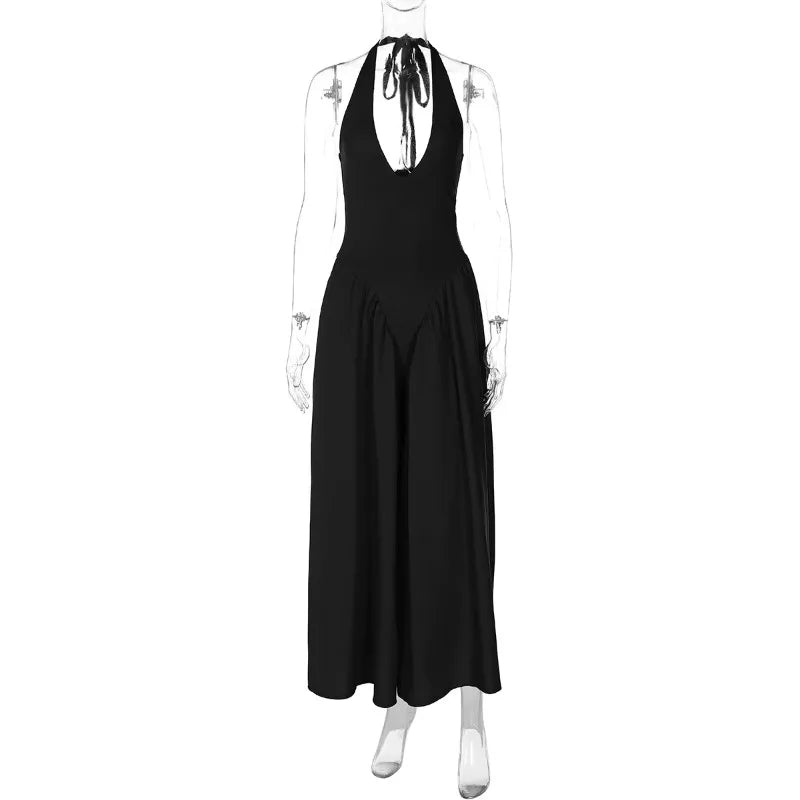 Sleeveless V-Neck Dress