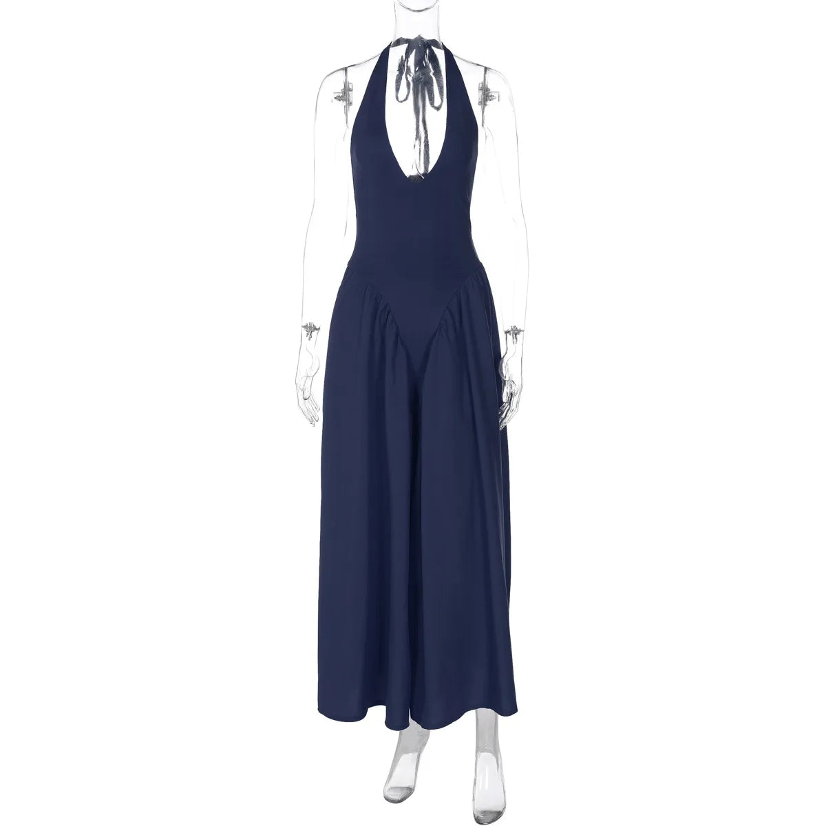 Sleeveless V-Neck Dress