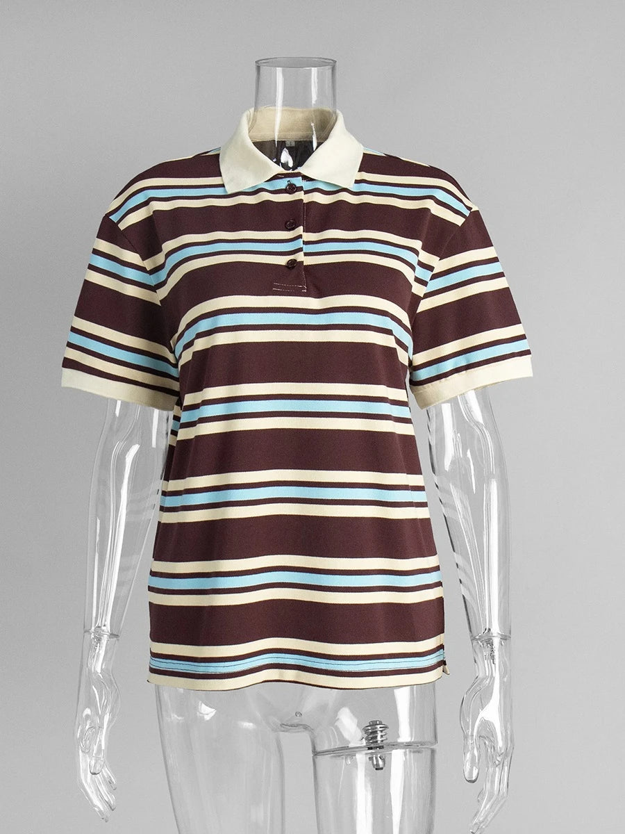 Casual Polo Summer Top