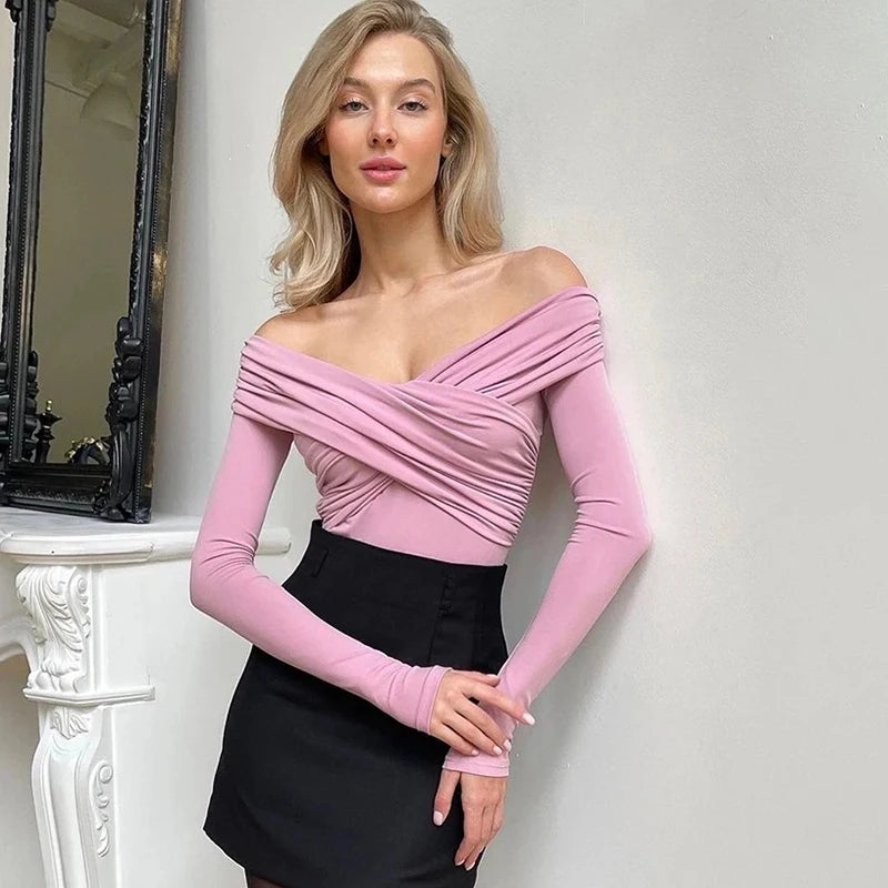 Slim Fit Knitted Bodysuit