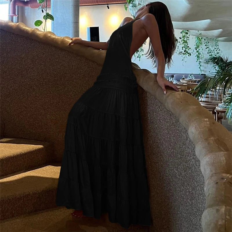 Irregular Pleated Dress