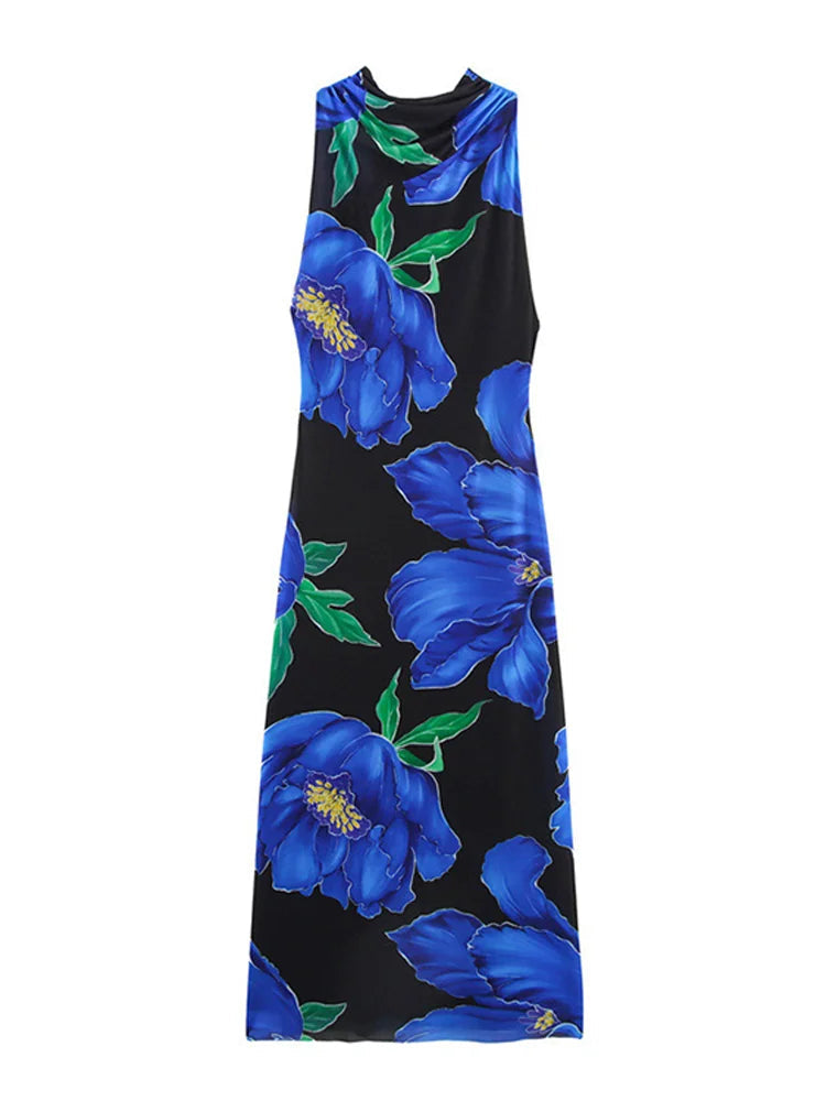 Floral Ruffle Skirt Set
