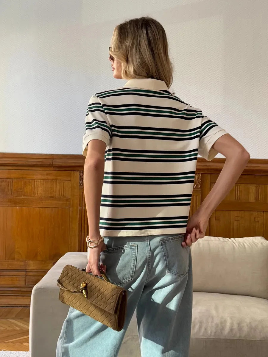 Casual Polo Summer Top