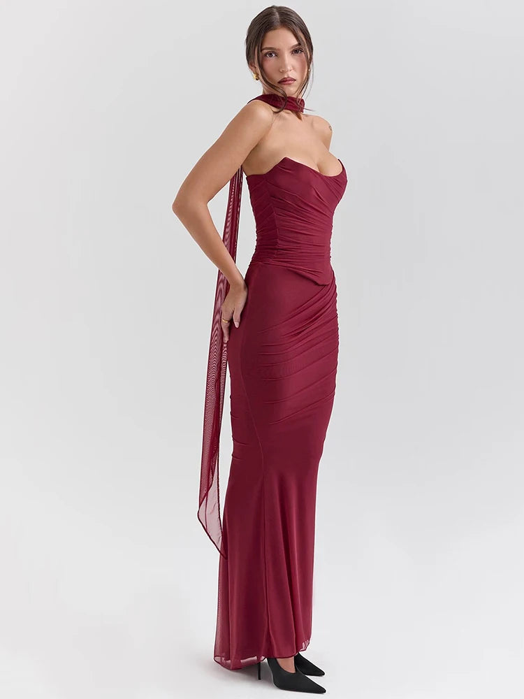 Maxi Skirt Party Set