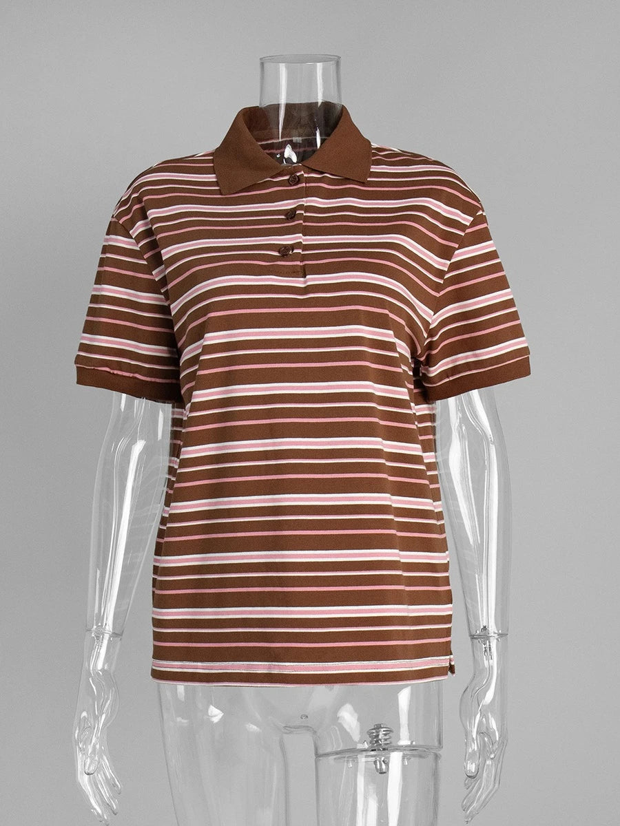 Casual Polo Summer Top