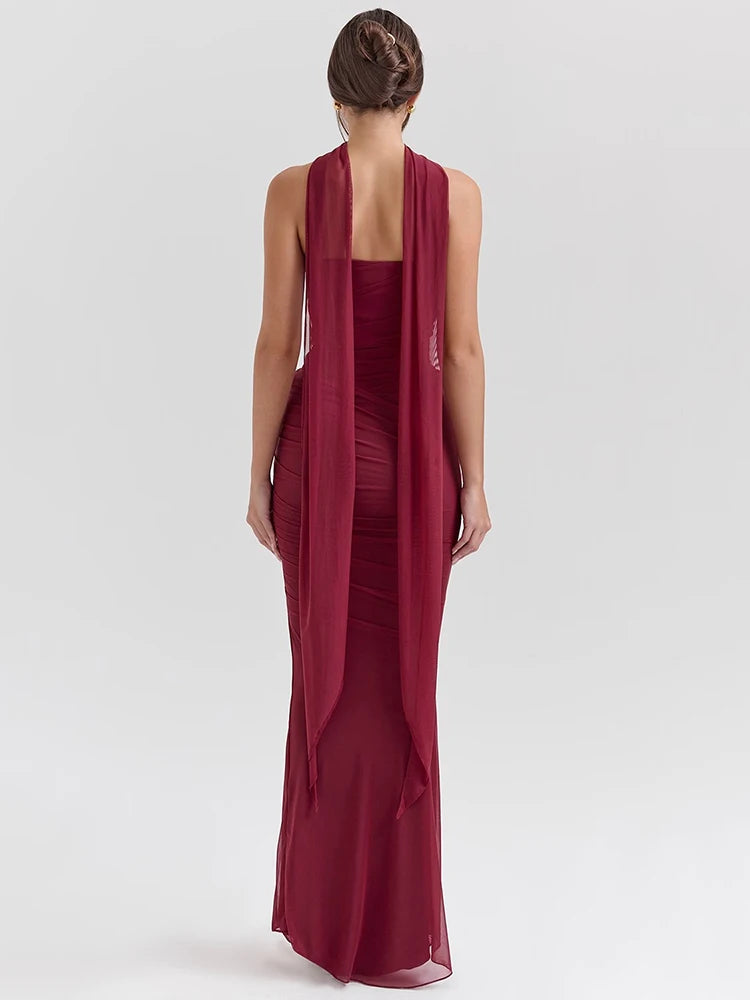 Maxi Skirt Party Set