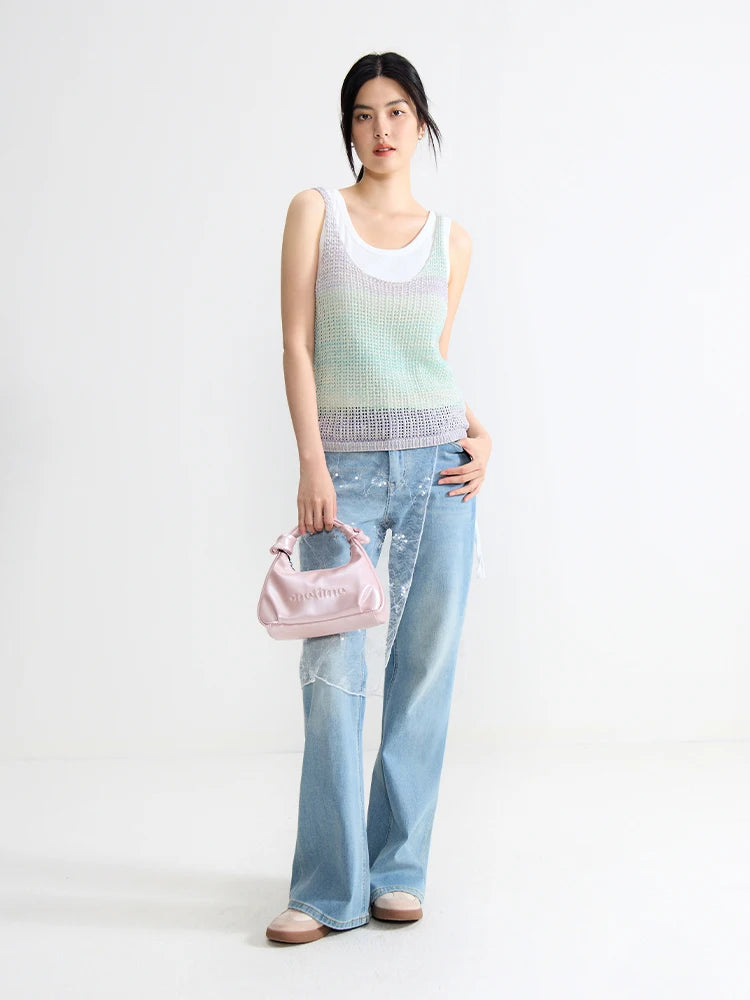 Sleeveless Gradient Top