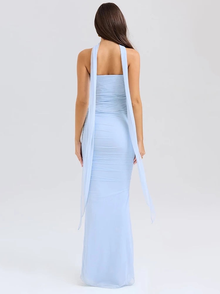 Strapless Crop & Skirt Set